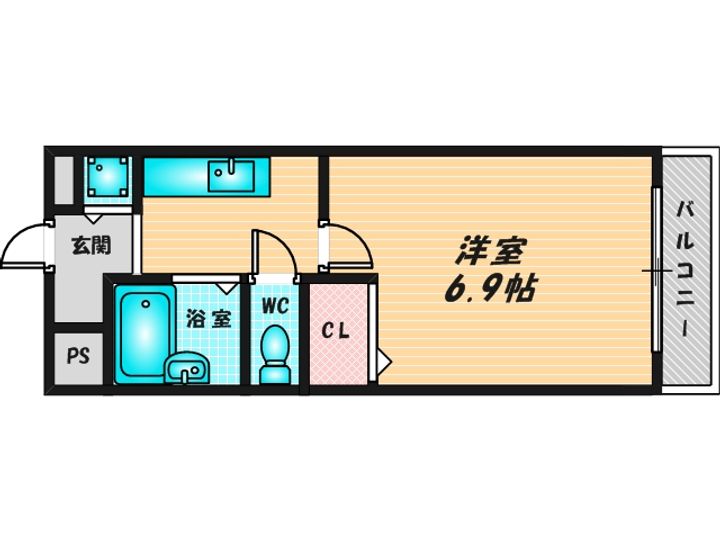 リバーサイド金岡の間取り