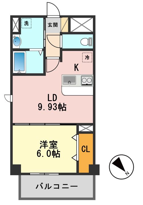 パティオIIの間取り