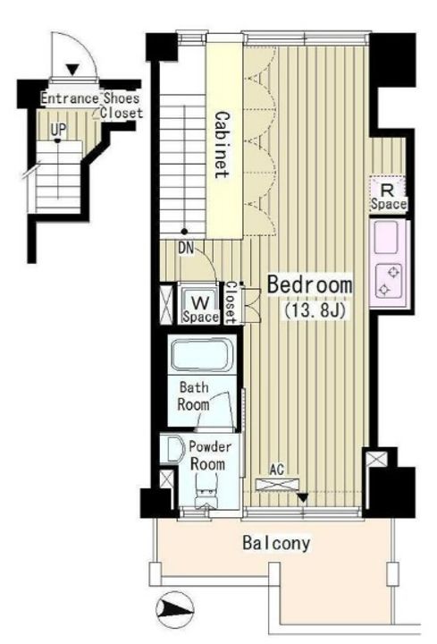 ROKA TERRAZZAの間取り