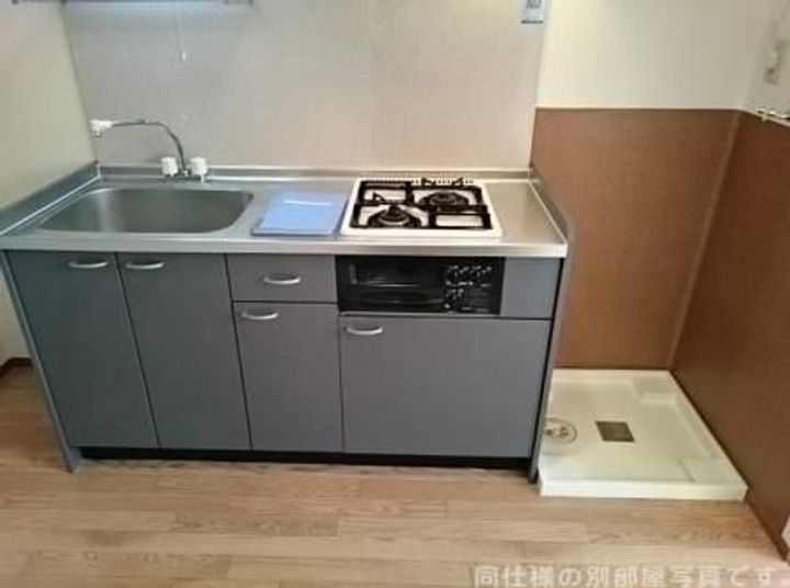 大阪府枚方市伊加賀西町(アパート)の賃貸物件のキッチン