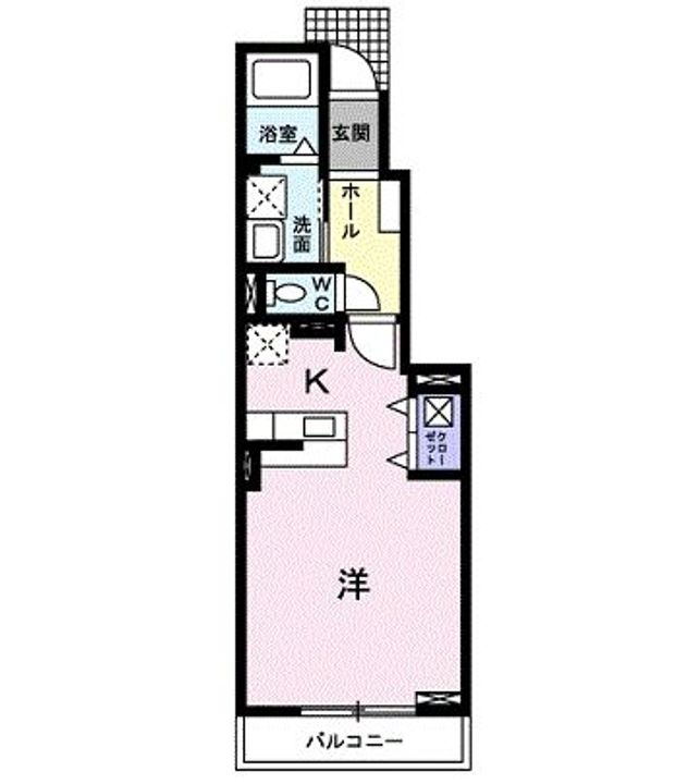 ラッフィナートBの間取り