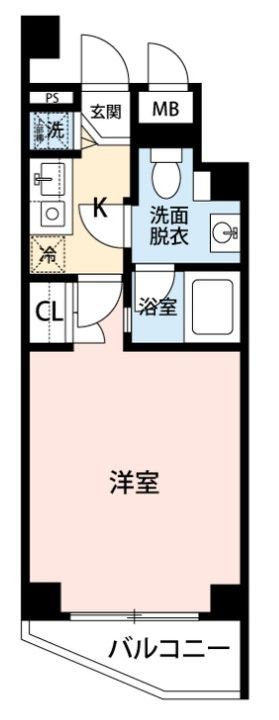 ブライズ中野中央の間取り