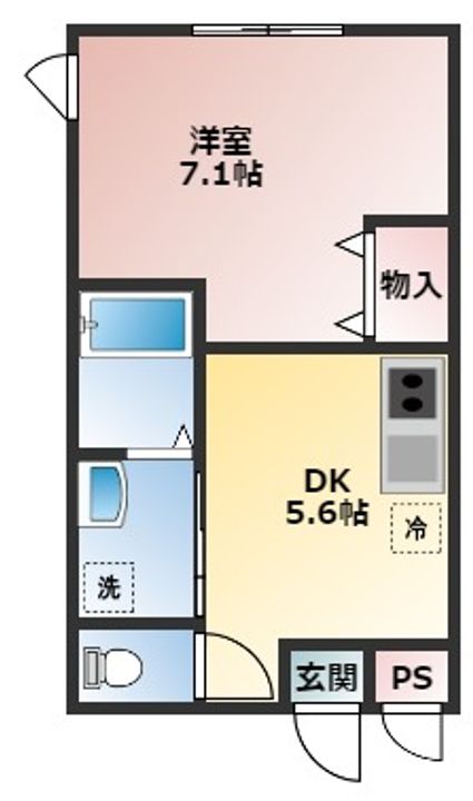 フルーメン コフォリス鷲神の間取り