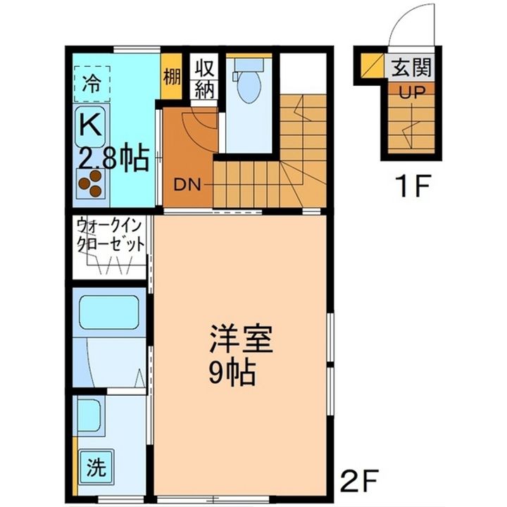 グランノア掛尾B棟の間取り
