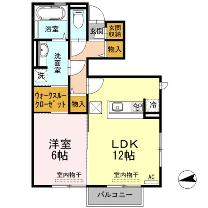 D-Room・SK IVの間取り