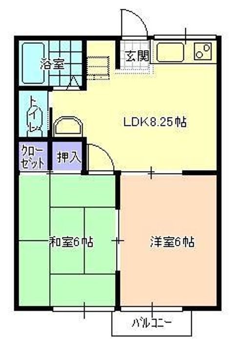リッジドウェリングの間取り