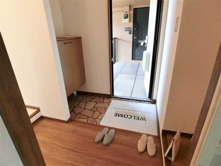 千葉県茂原市鷲巣(アパート)の賃貸物件の玄関