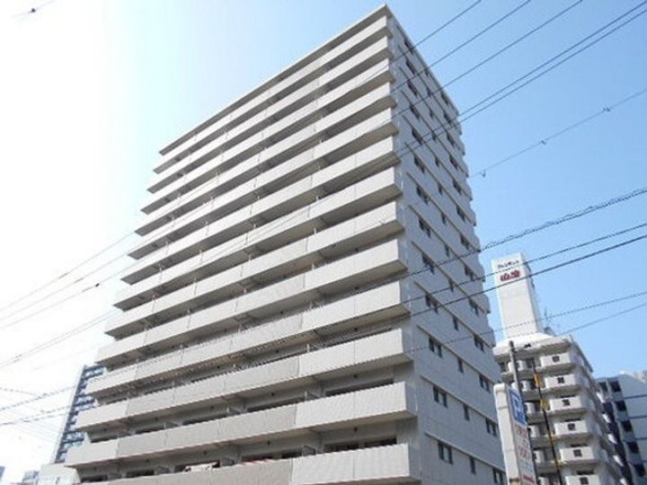 アルファスマート西川緑道公園の外観