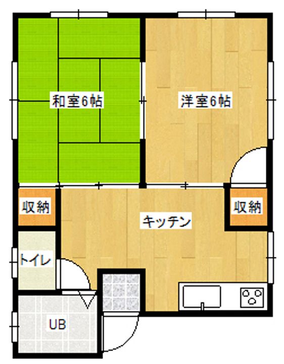 プライムタウン桜田の間取り