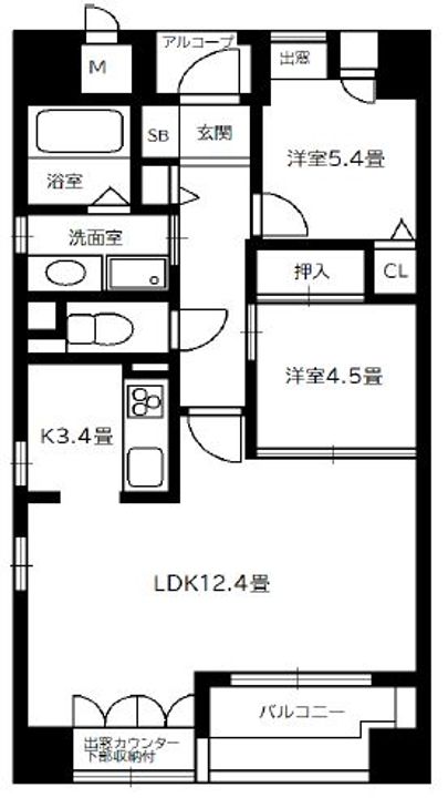 ルイシャトレ本町西の間取り