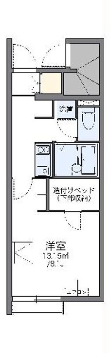 レオネクストHIGHWOODIIの間取り