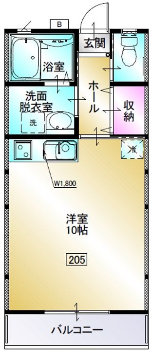 源水ヒルズの間取り