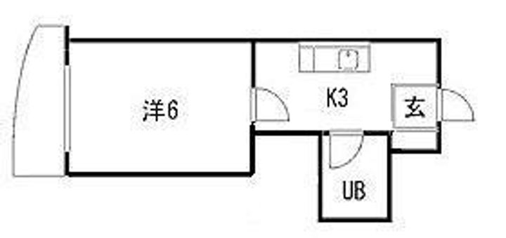 アストラムシンカワの間取り