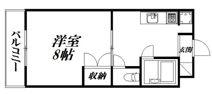 静岡県浜松市中央区高丘北3(マンション)の賃貸物件の間取り