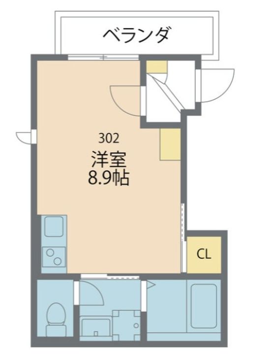 King&Princoss 2番館の間取り