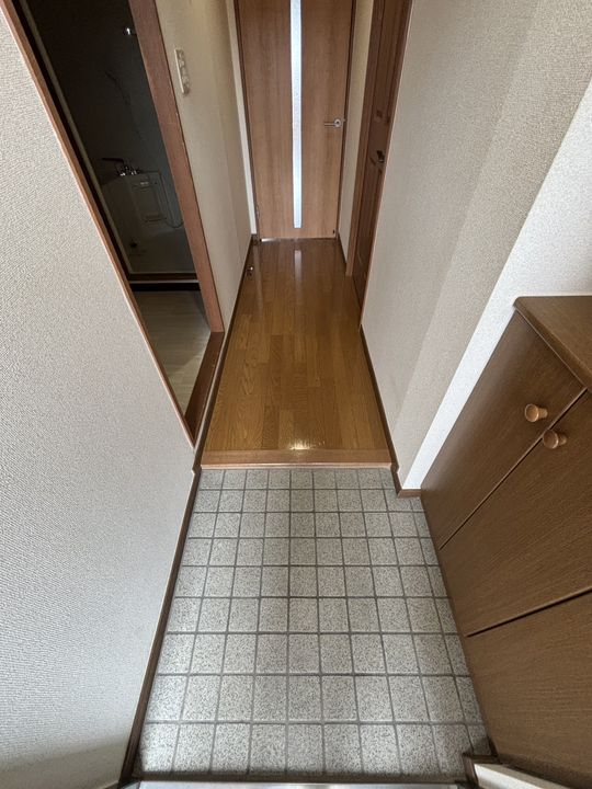 フェアリーライトの玄関