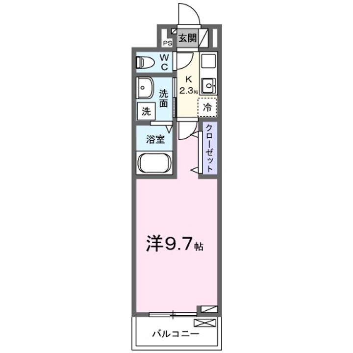 滋賀県彦根市立花町(アパート)の賃貸物件の間取り