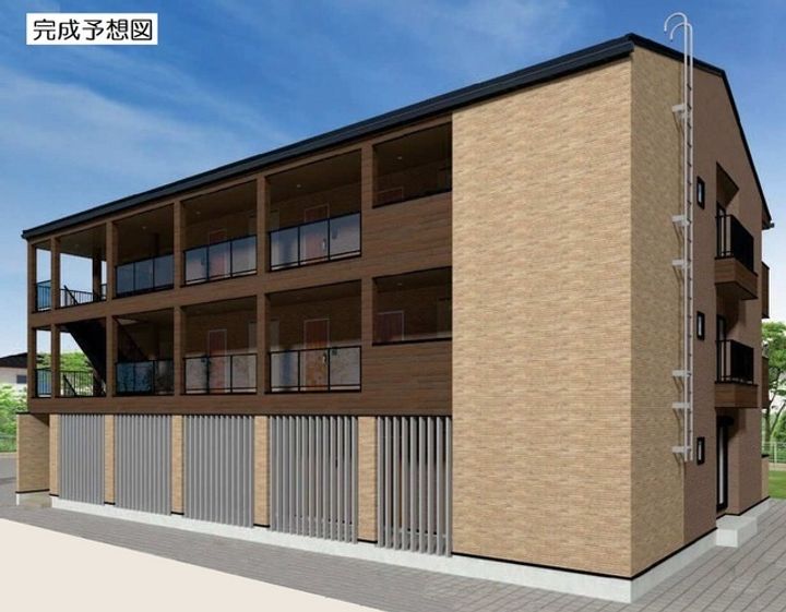 滋賀県彦根市立花町(アパート)の賃貸物件の外観