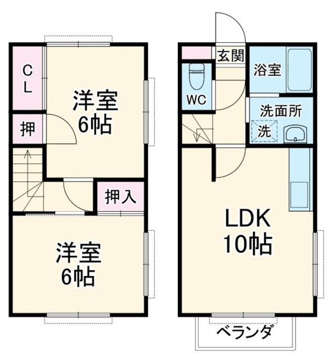 静岡県駿東郡小山町須走(一戸建)の賃貸物件の間取り