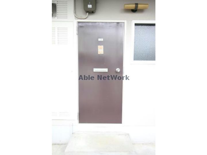 コーポ荒木の玄関