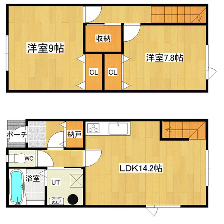 Liberty GOODAY(リバティ グッデイ)の間取り