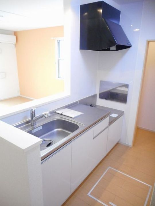 福島県いわき市四倉町上仁井田字蒲沼(アパート)の賃貸物件のキッチン