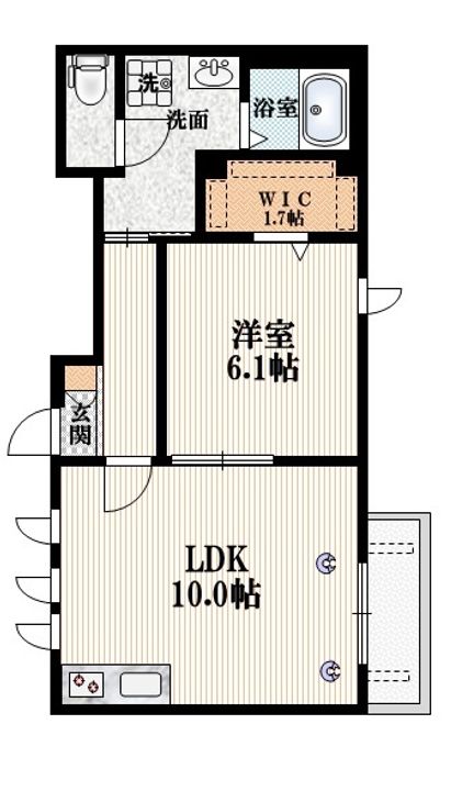 Grand Maison T.I.の間取り