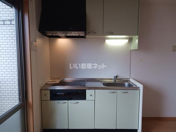 大阪府枚方市磯島茶屋町(アパート)の賃貸物件のキッチン