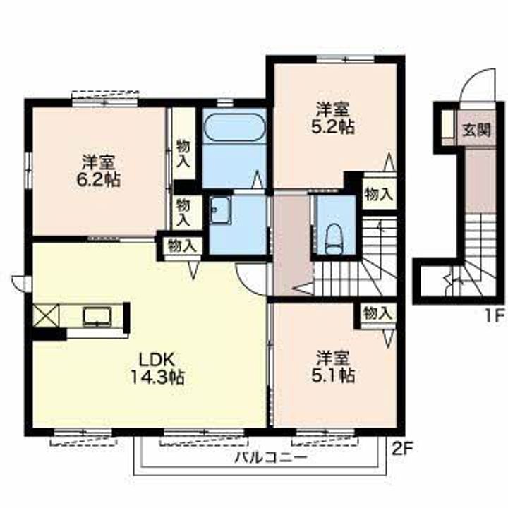 ルポゼの間取り