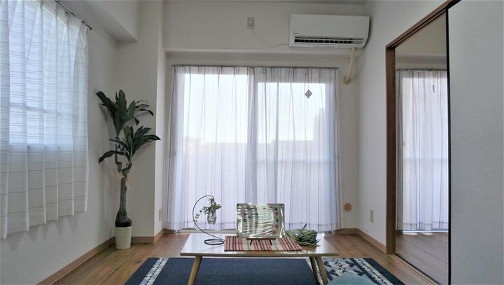 クレシア長町の居間