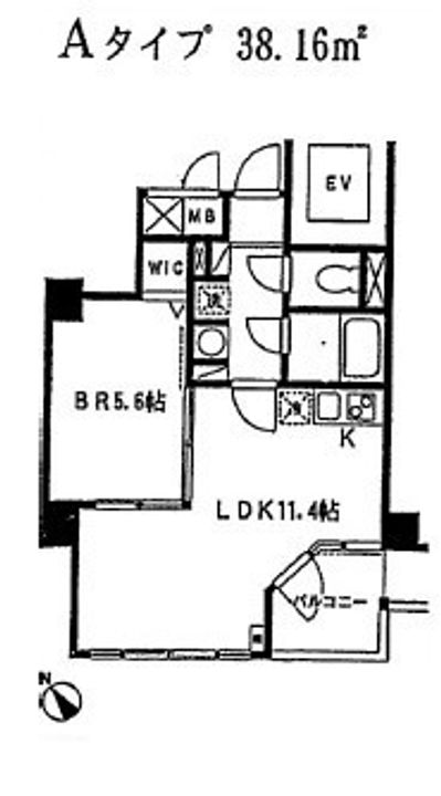 メゾンド島津山の間取り