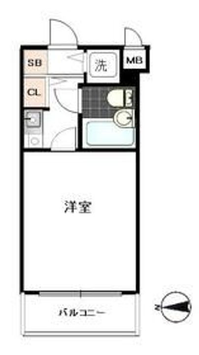クリオ藤が丘壱番館の間取り