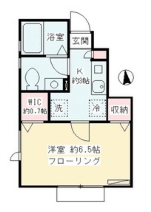 東京都大田区中馬込2(アパート)の賃貸物件の間取り