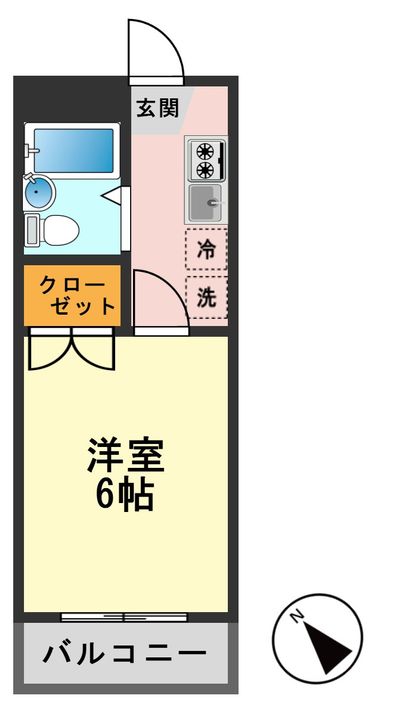 東京都江戸川区南篠崎町4(マンション)の賃貸物件の間取り