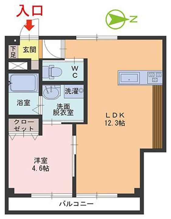 メゾンサンライズの間取り