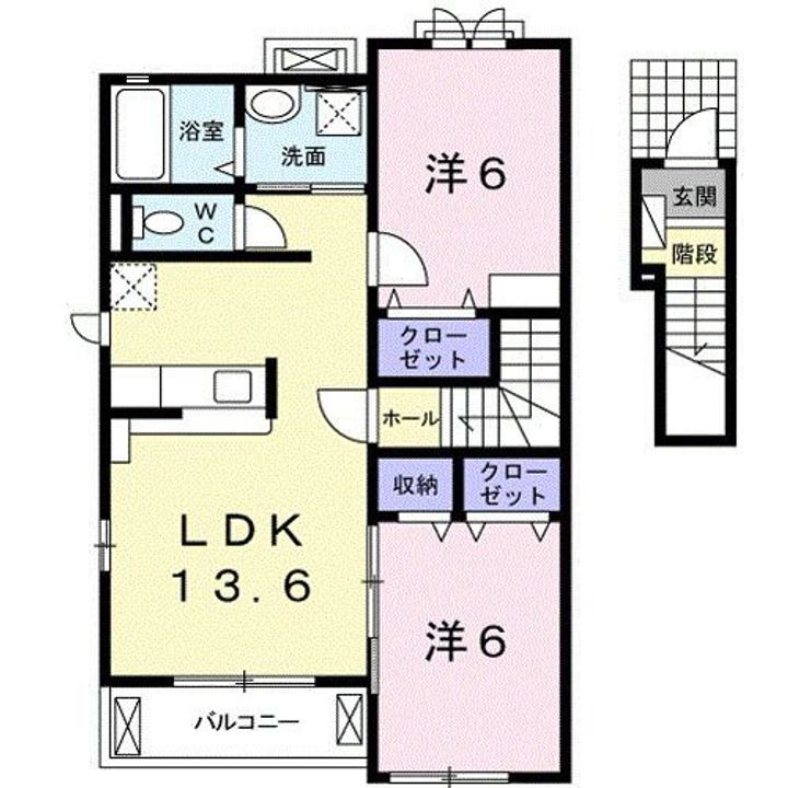 ビレッジZEN IIIの間取り