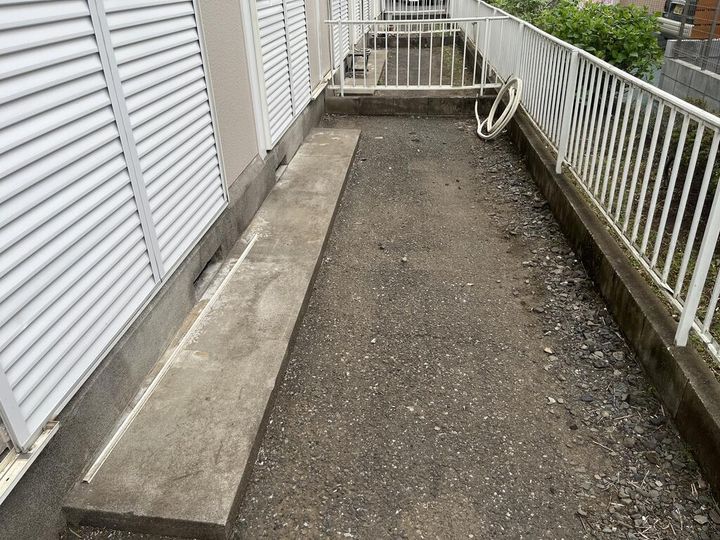 向山ハイツの居間