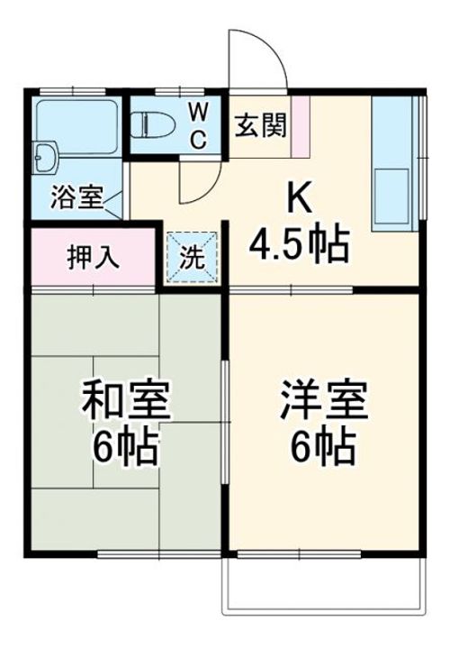 メイゾンYOUの間取り