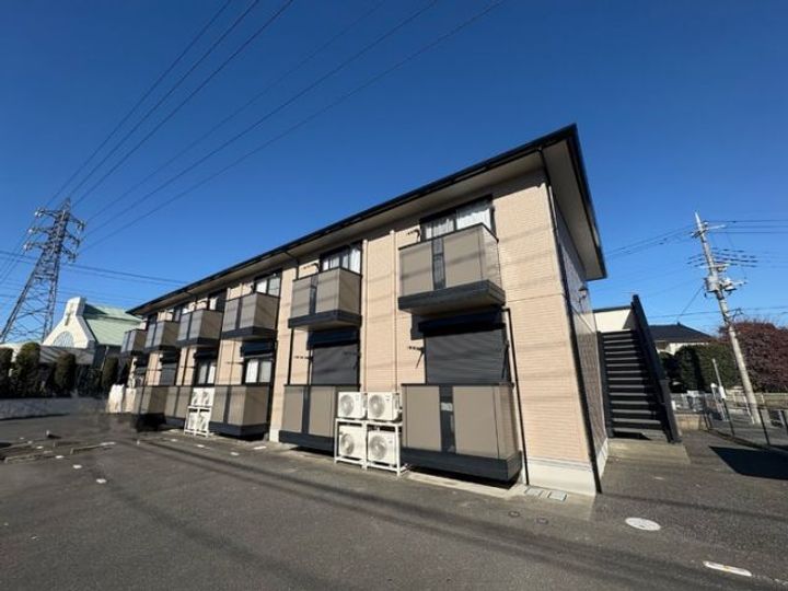 栃木県足利市今福町(アパート)の賃貸物件の外観