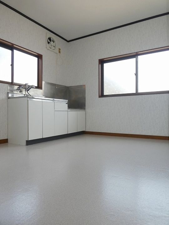 福島県伊達市保原町字実町(一戸建)の賃貸物件のキッチン