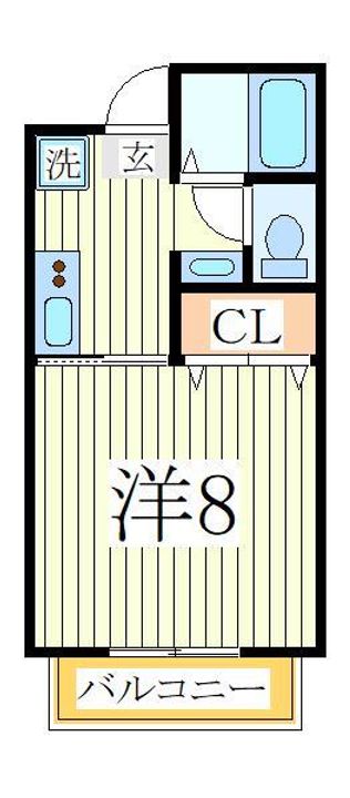 ビューキタカシの間取り