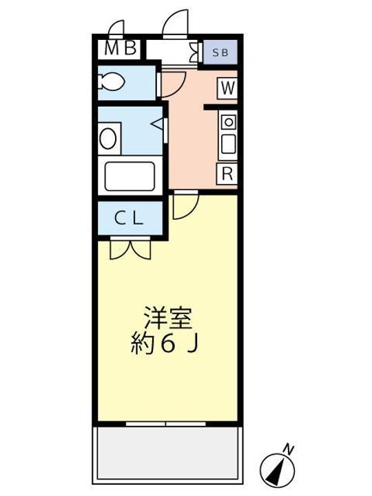 東京都大田区西馬込1(マンション)の賃貸物件の間取り