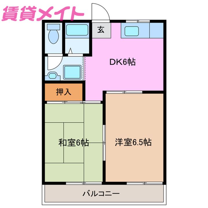 エスポワールすずきの間取り