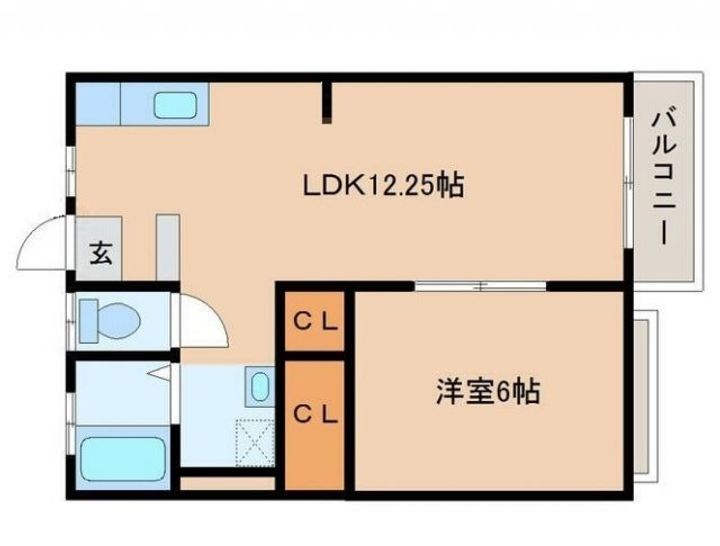 アメニティースリーの間取り