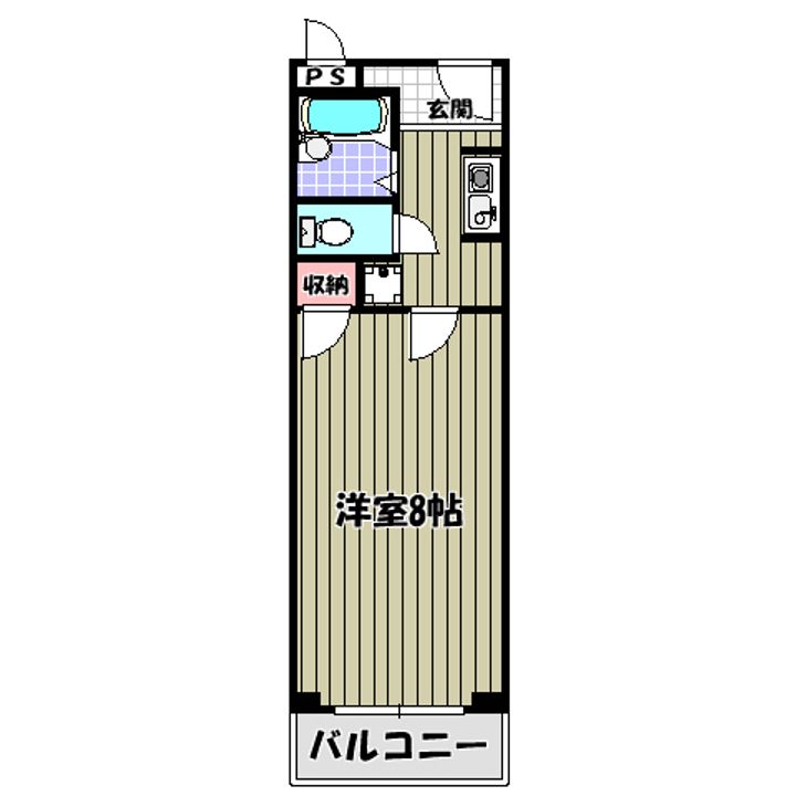 クオリティハイツ田中の間取り