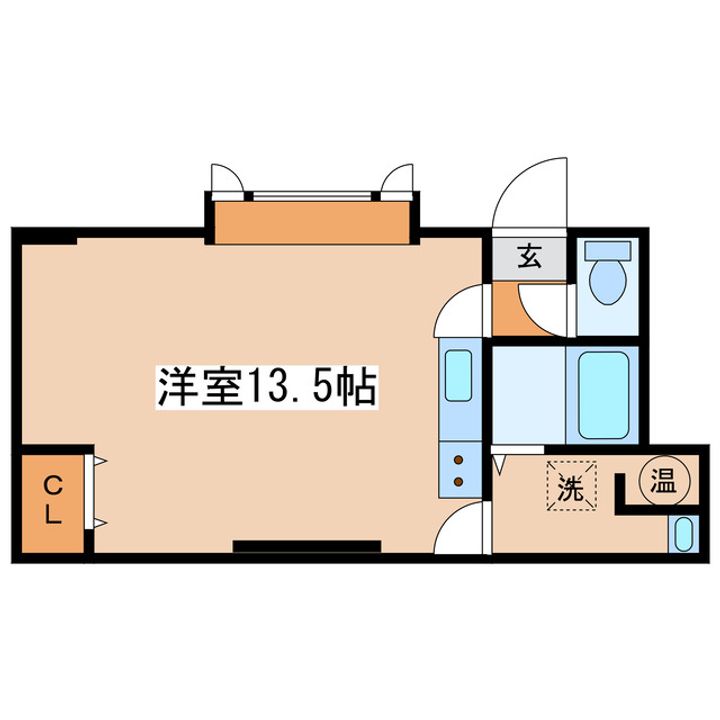 レインボーハイツの間取り