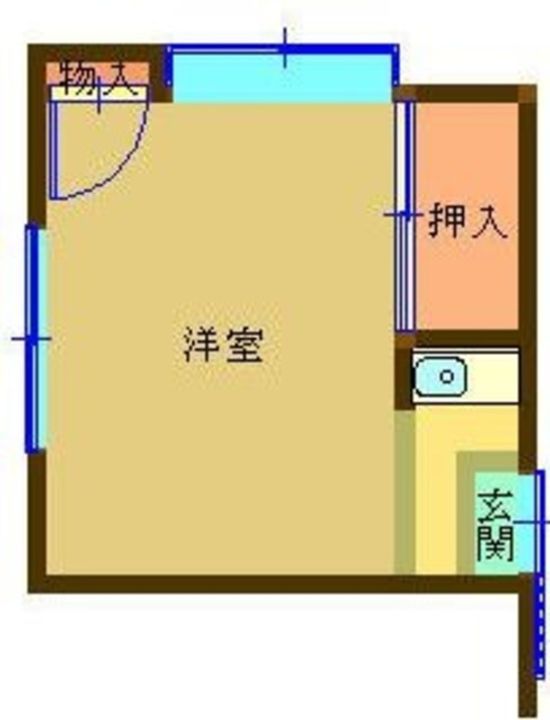 寿木荘の間取り