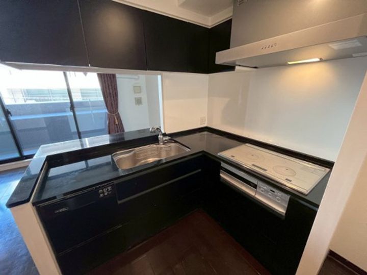 京都府京都市中京区菊水鉾町(マンション)の賃貸物件のキッチン