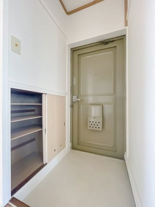 公社賃貸SMALIO 下田部Bの玄関