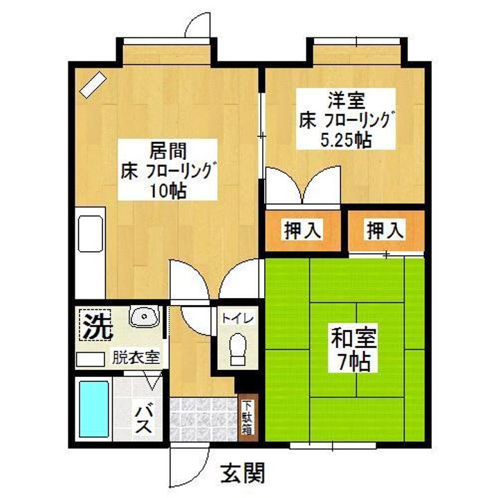 メゾンジョリの間取り